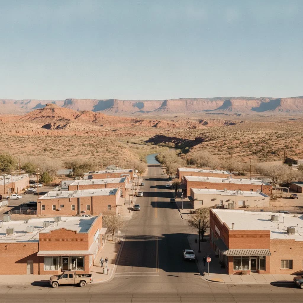 View of La Verkin, UT