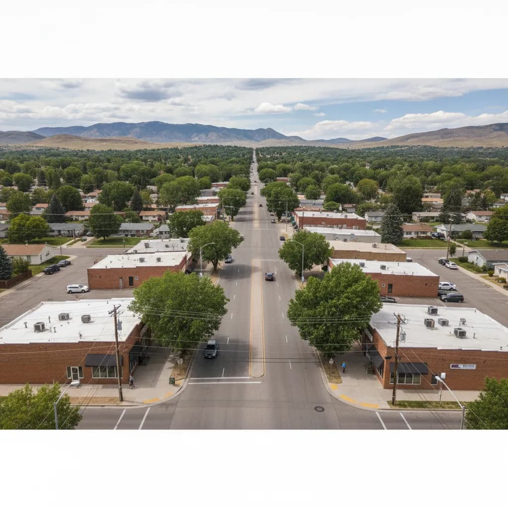 View of Midvale, UT