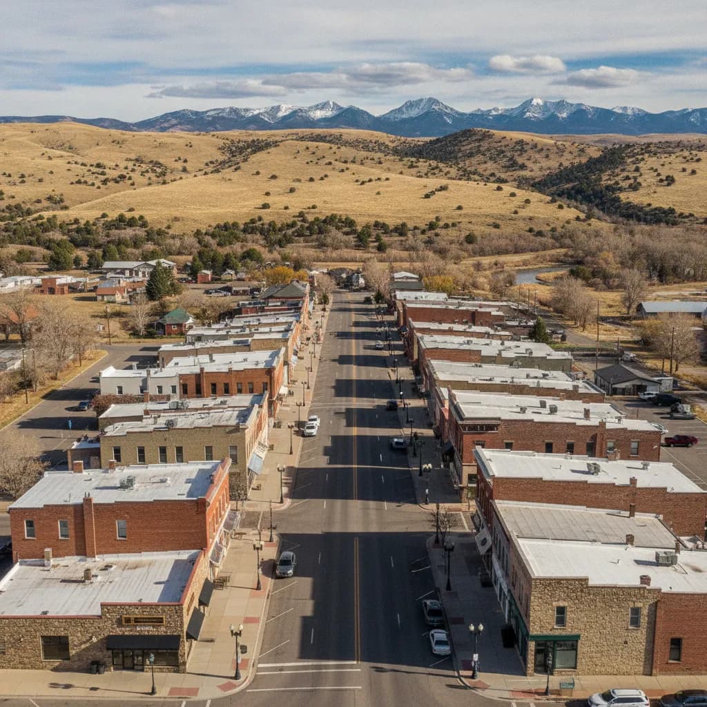 View of Morgan, UT