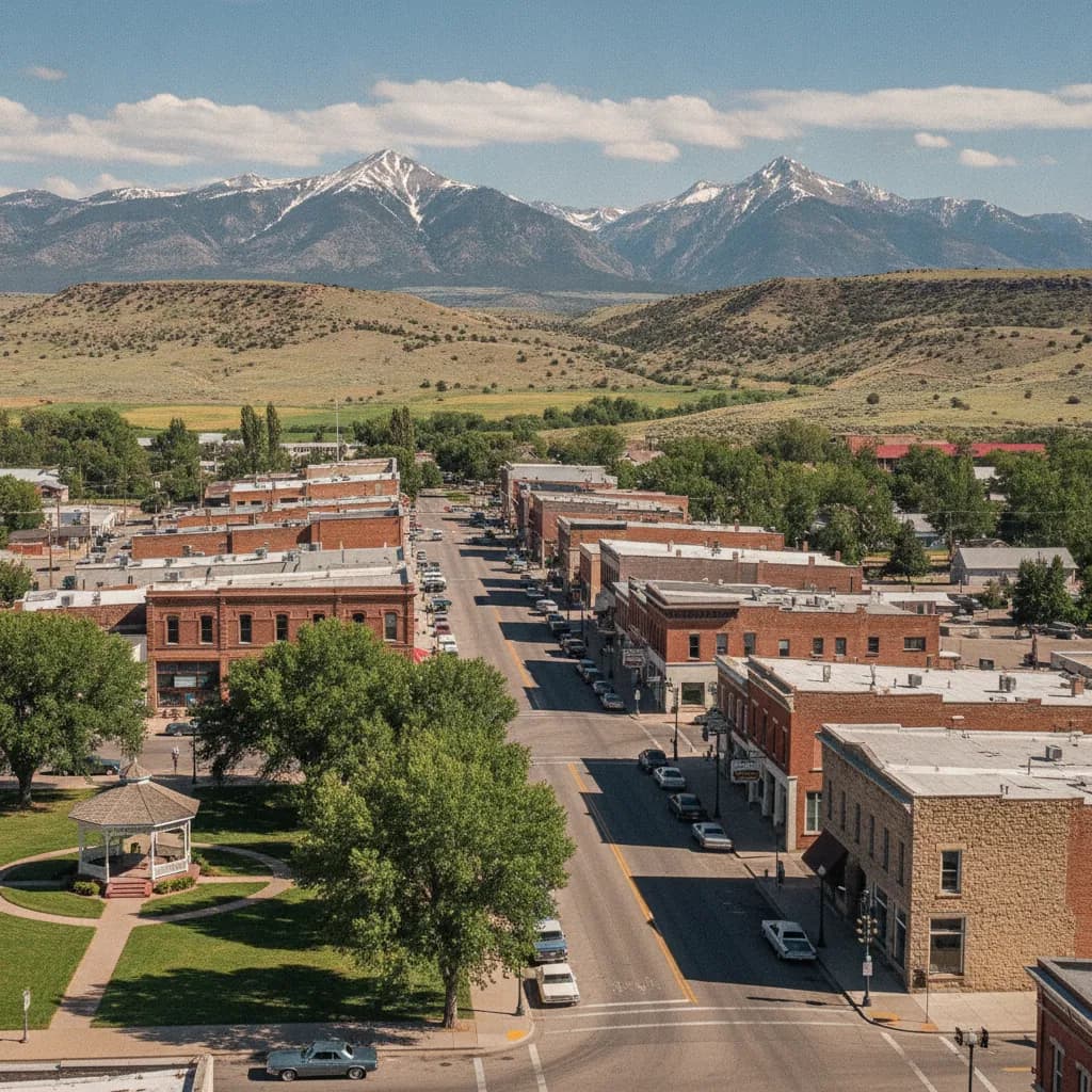 View of Mount Pleasant, UT
