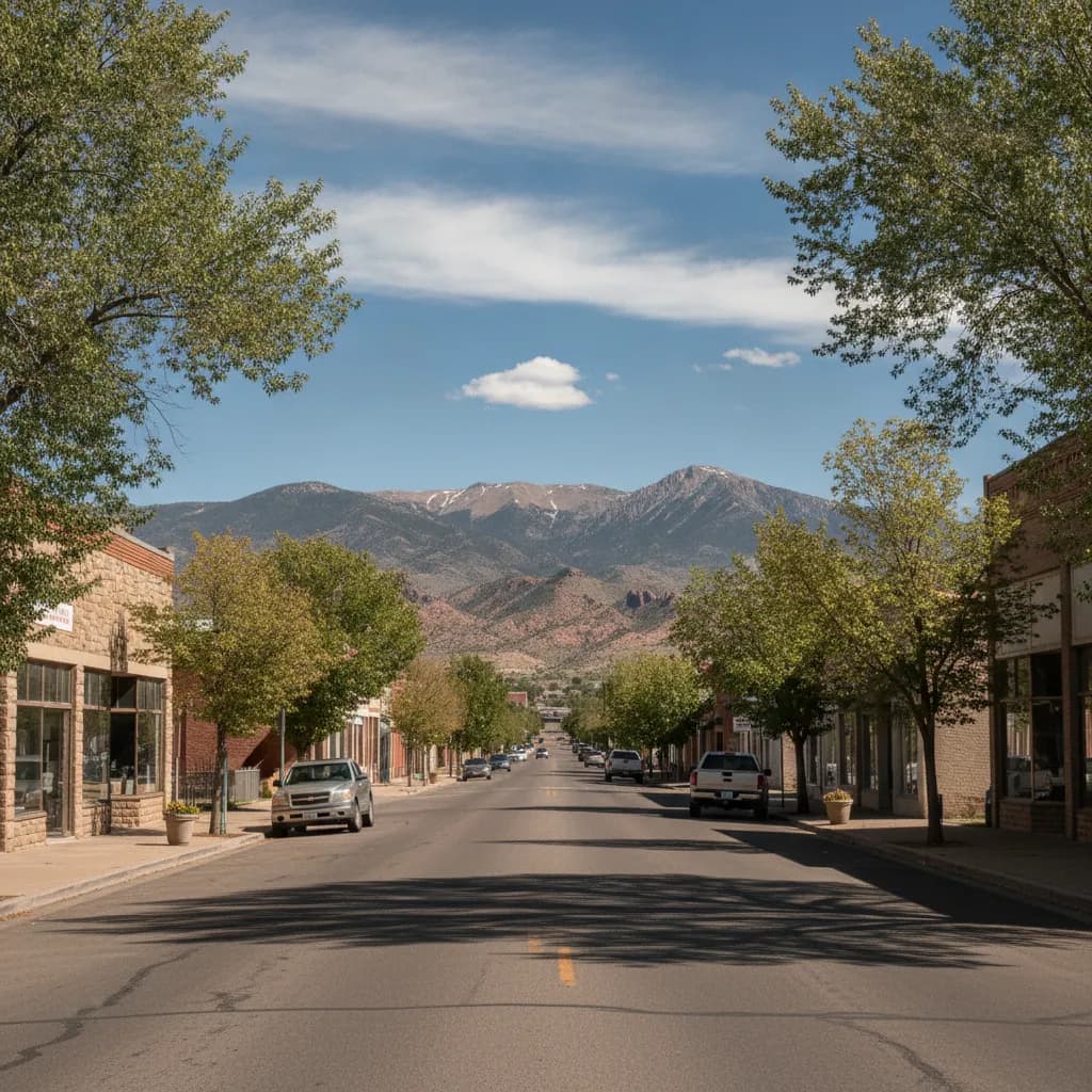 View of Nephi, UT