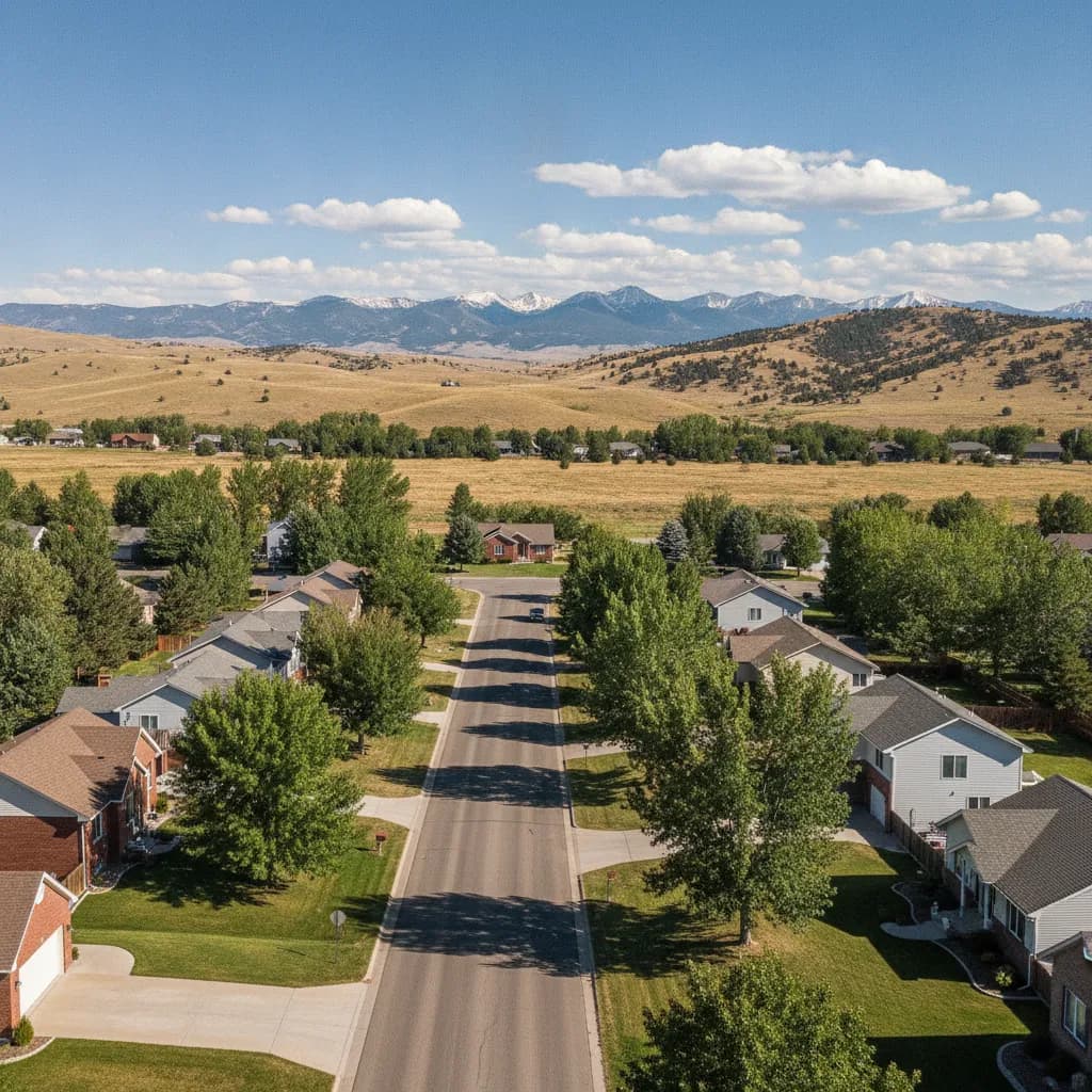 View of Nibley, UT