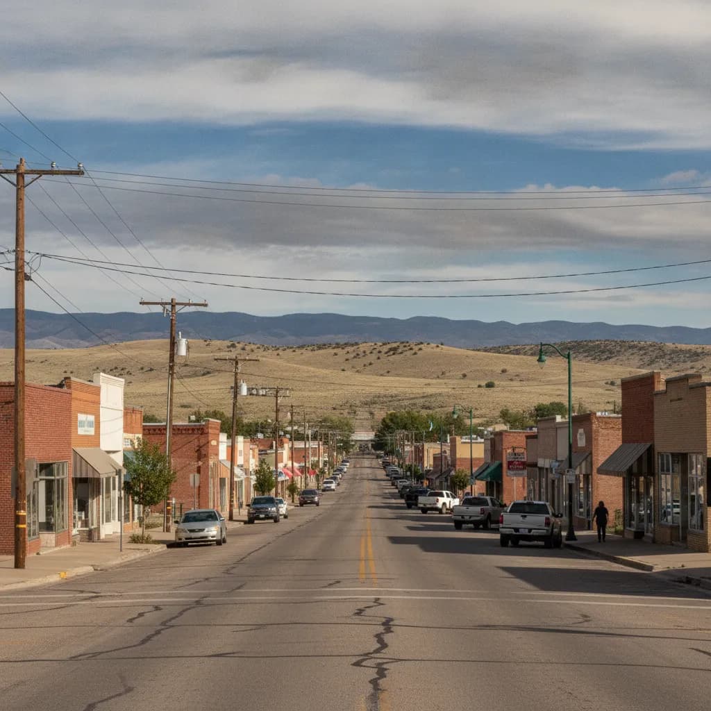 View of Roosevelt, UT