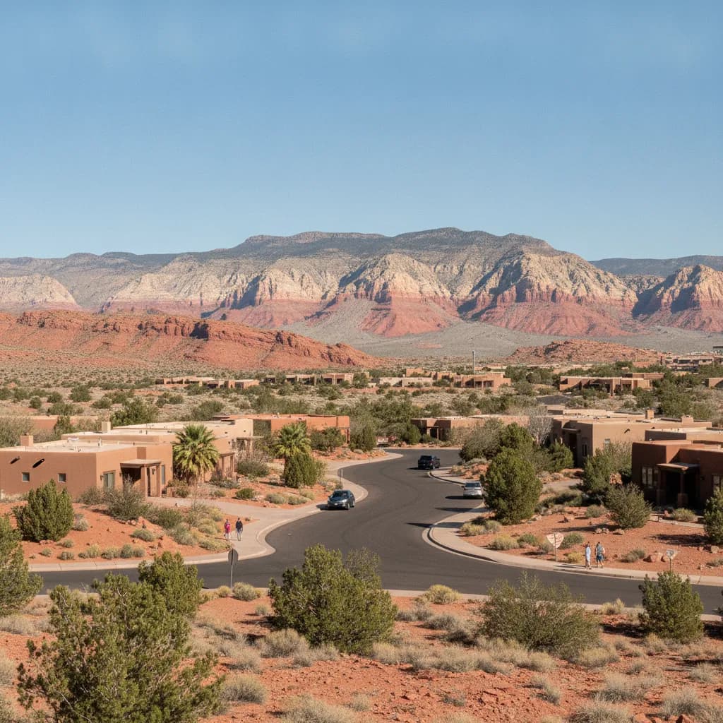 View of Santa Clara, UT