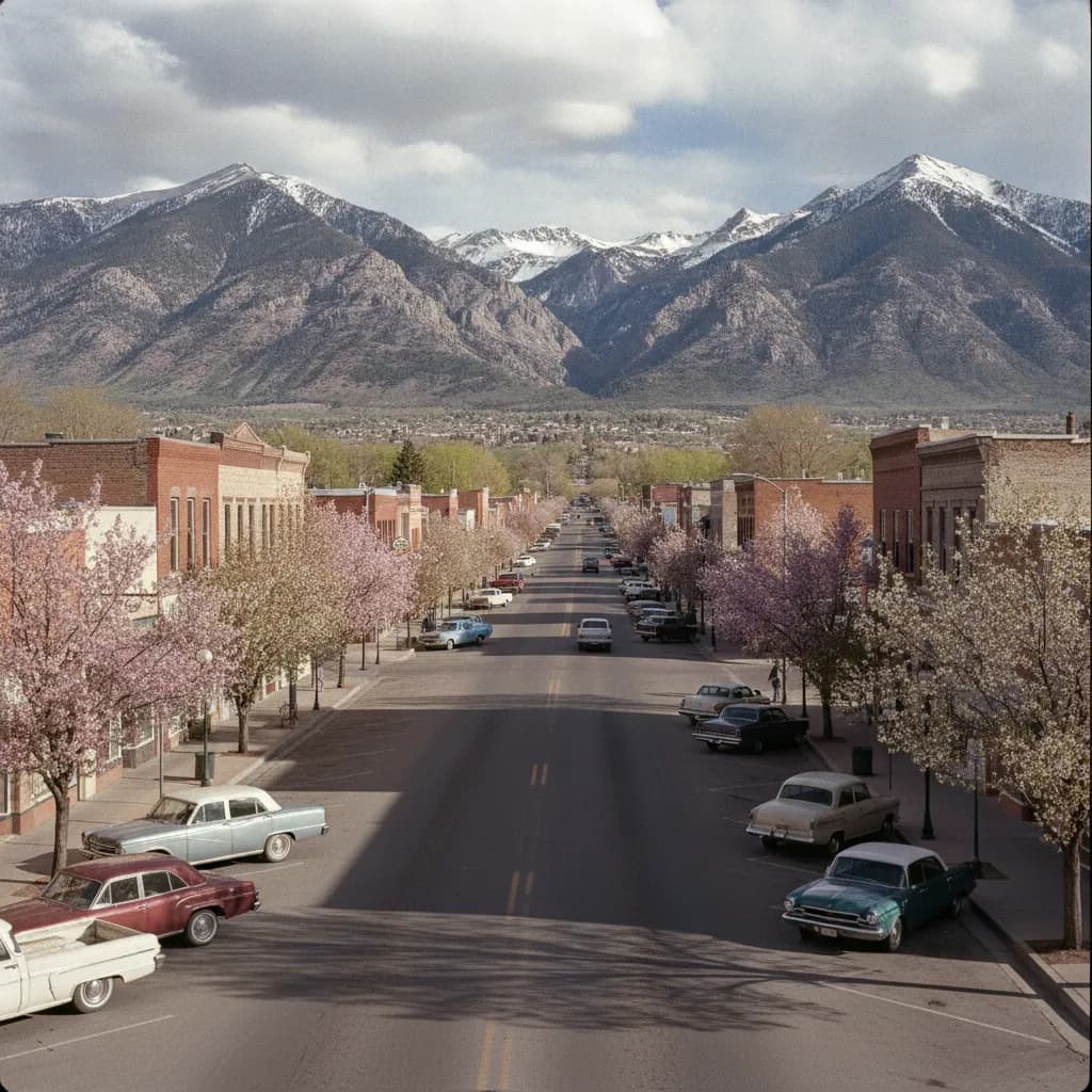 View of Springville, UT