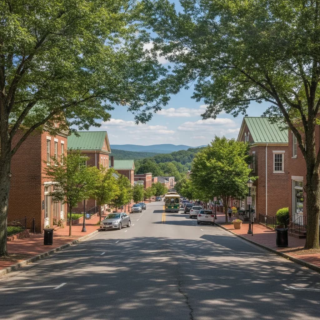 View of Abingdon, VA