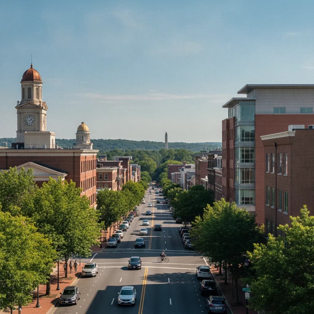 View of Arlington, VA