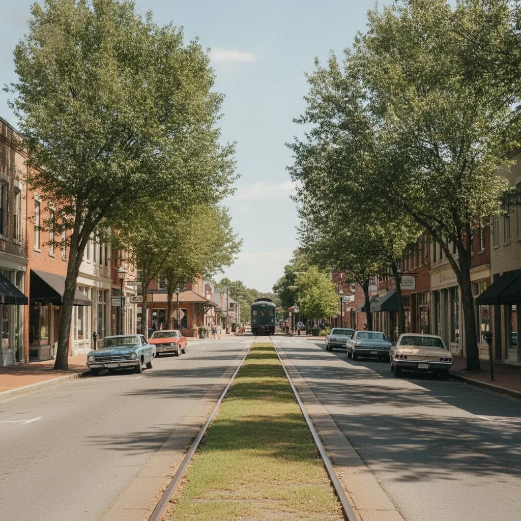 View of Ashland, VA