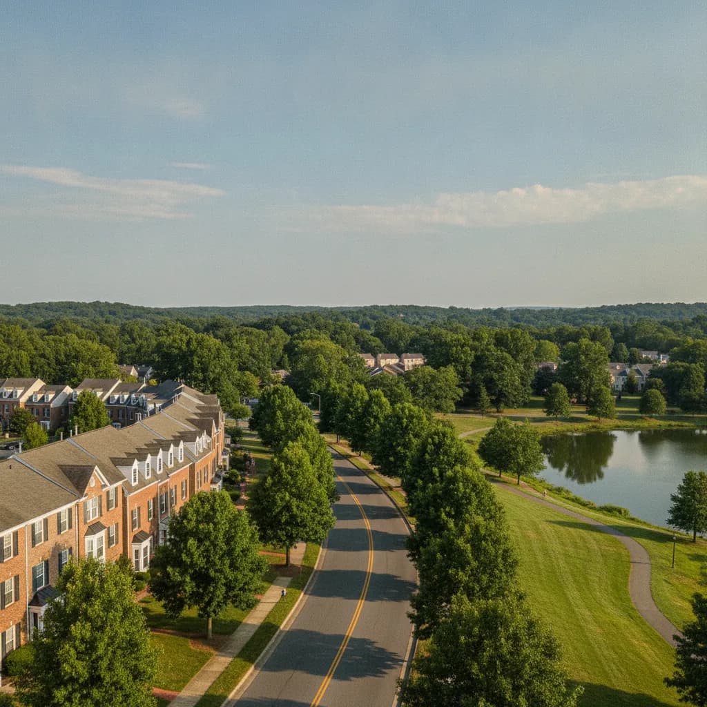 View of Burke Centre, VA