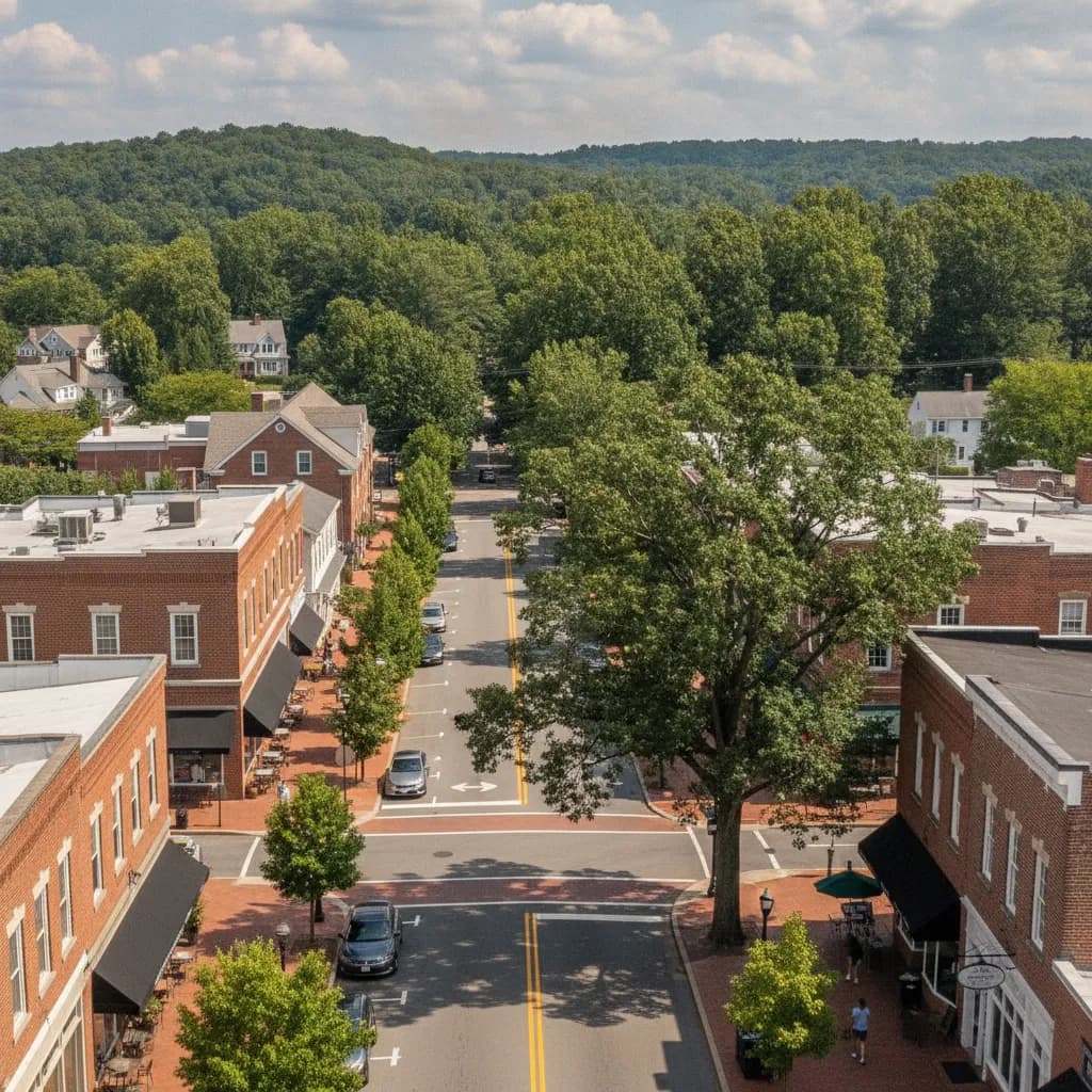 View of Burke, VA