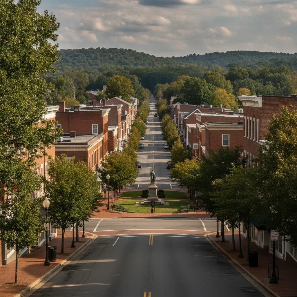 View of Colonial Heights, VA
