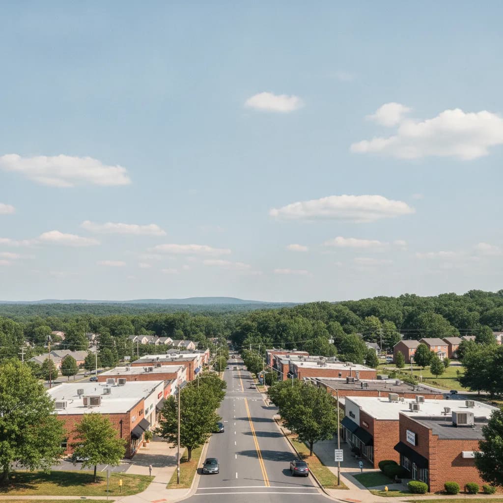 View of Dale City, VA