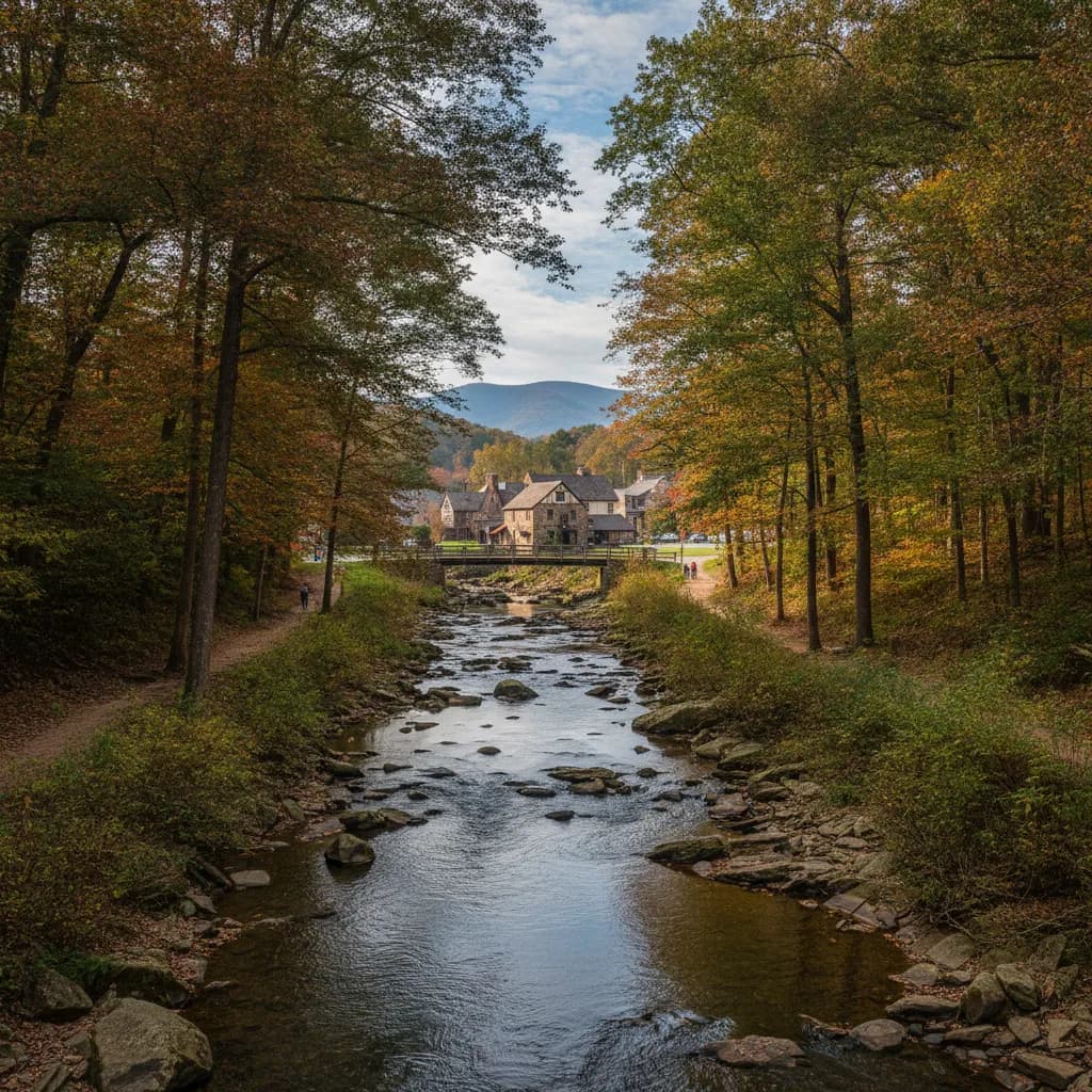 View of Difficult Run, VA
