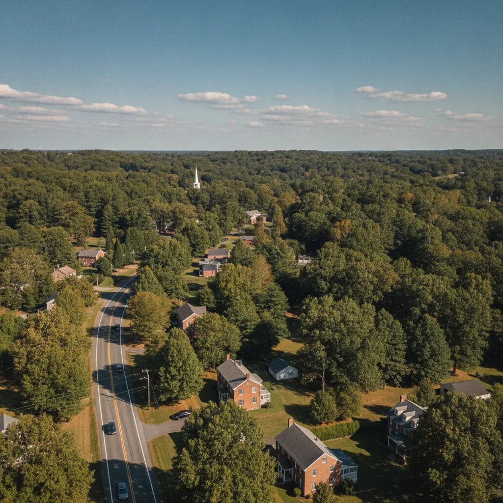 View of Dranesville, VA