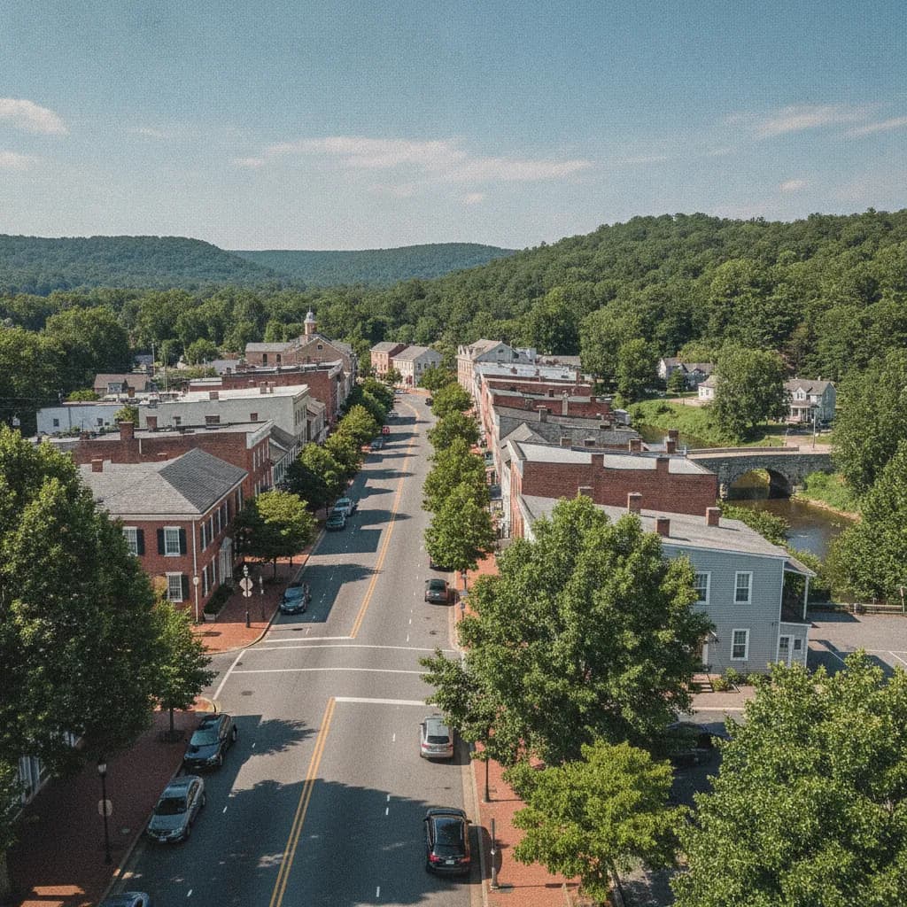 View of Dumfries, VA