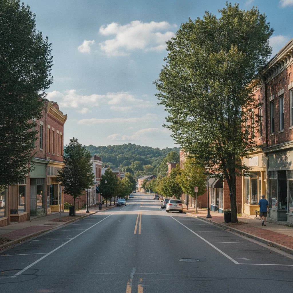 View of Ettrick, VA