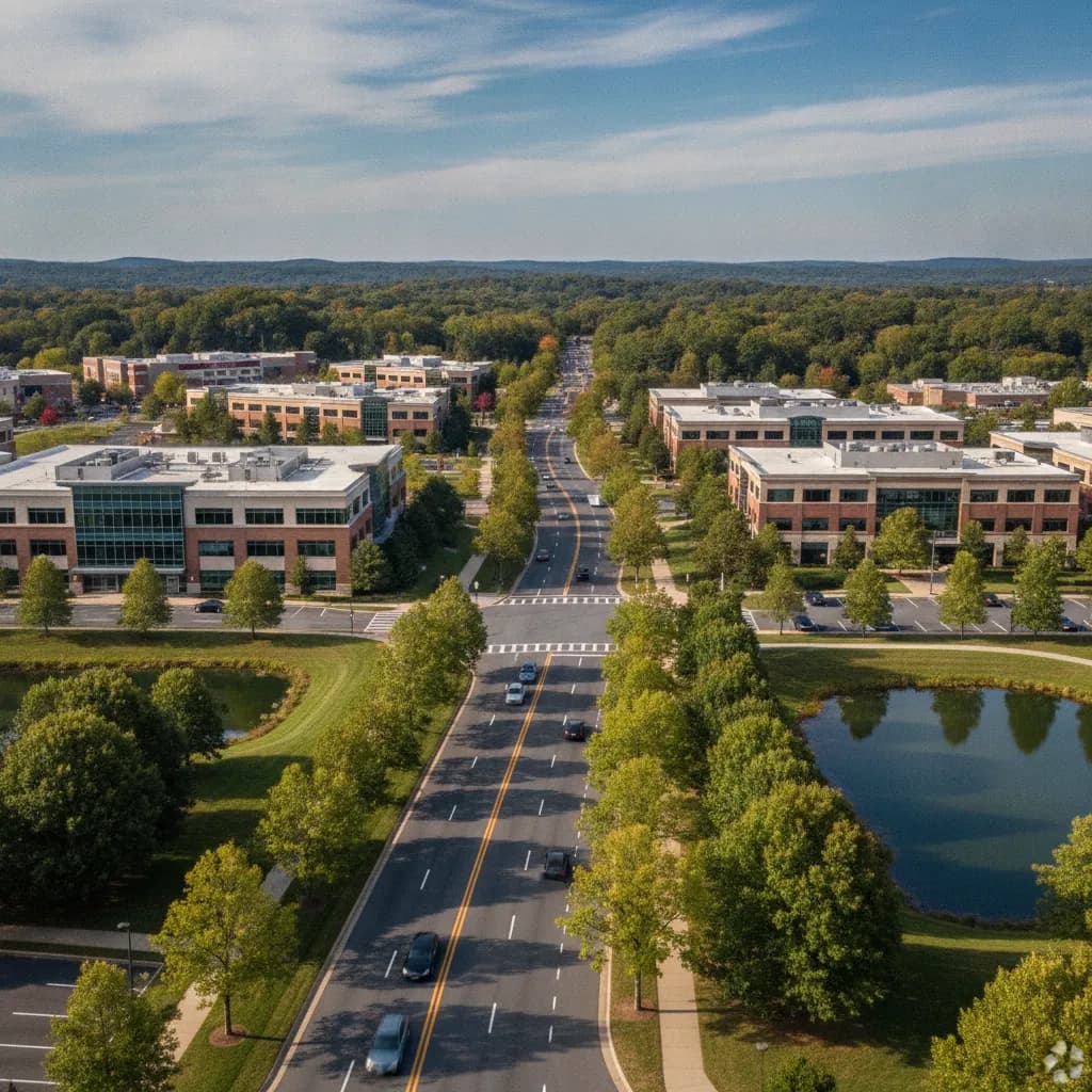 View of Fair Lakes, VA
