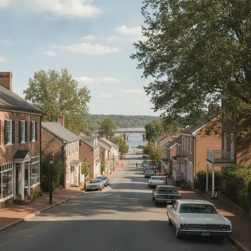 View of Falmouth, VA