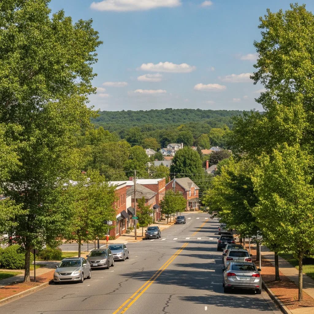 View of Franconia, VA