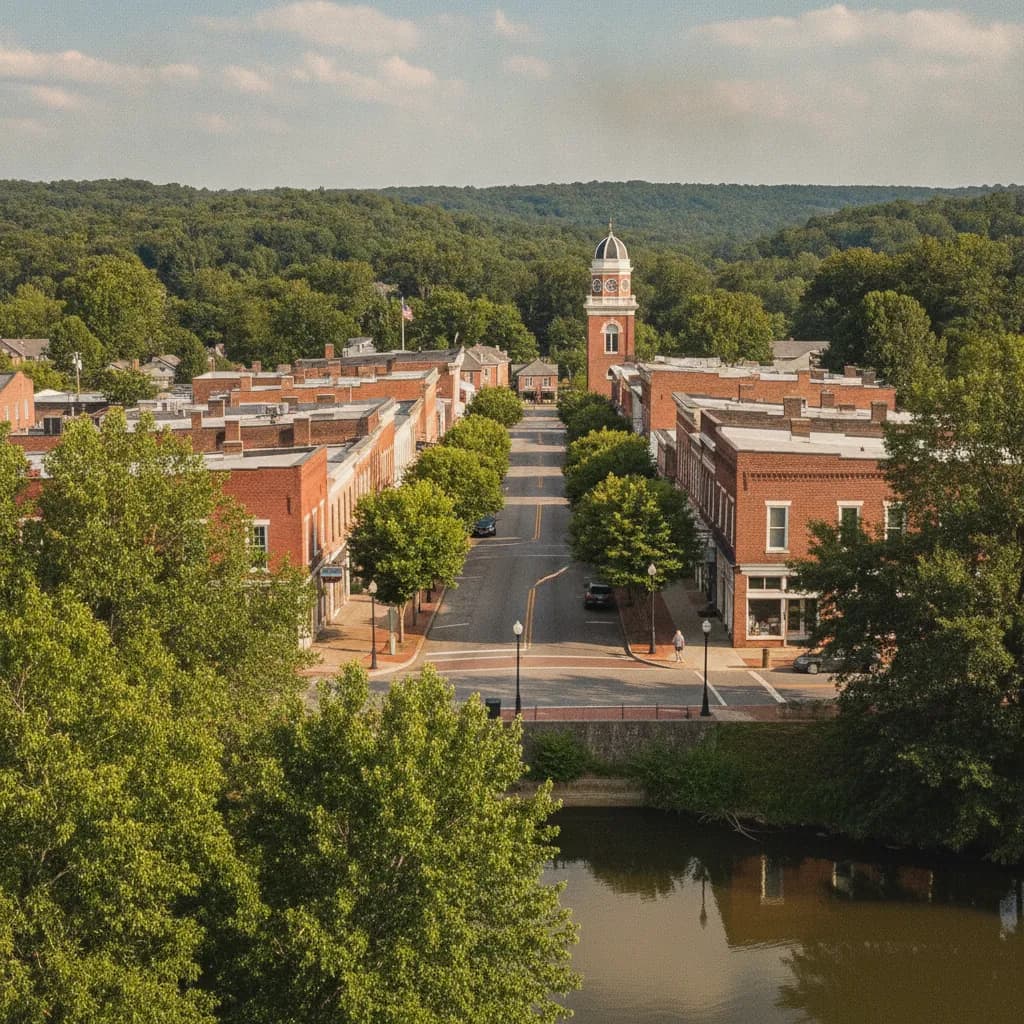 View of Franklin, VA