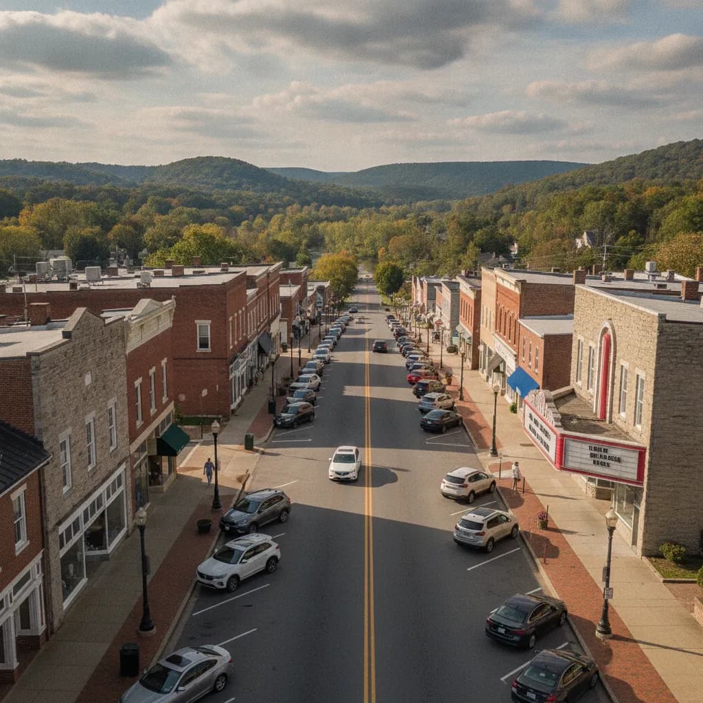 View of Front Royal, VA