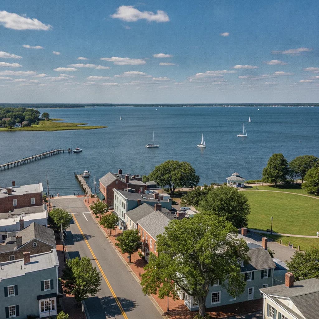 View of Gloucester Point, VA