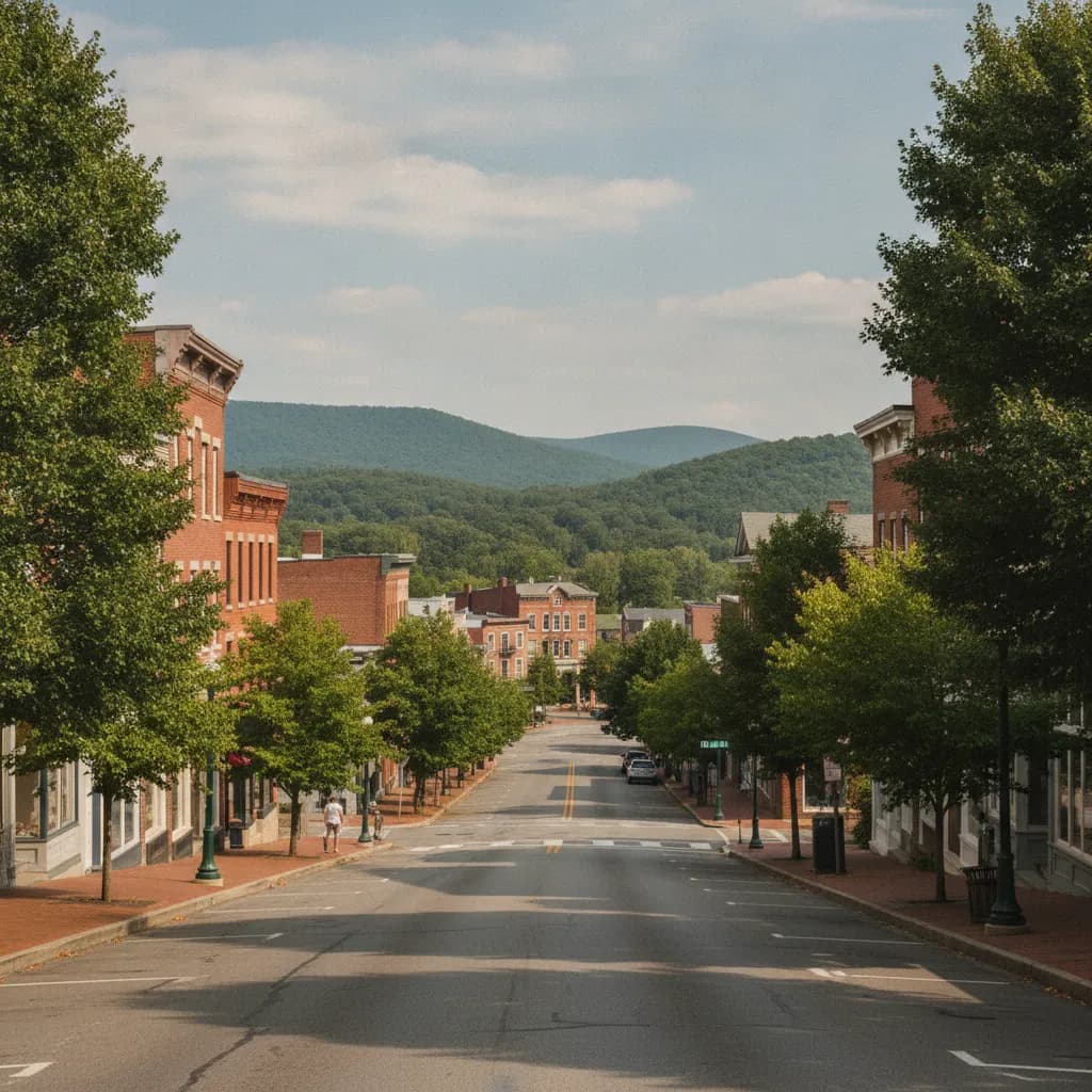 View of Harrisonburg, VA