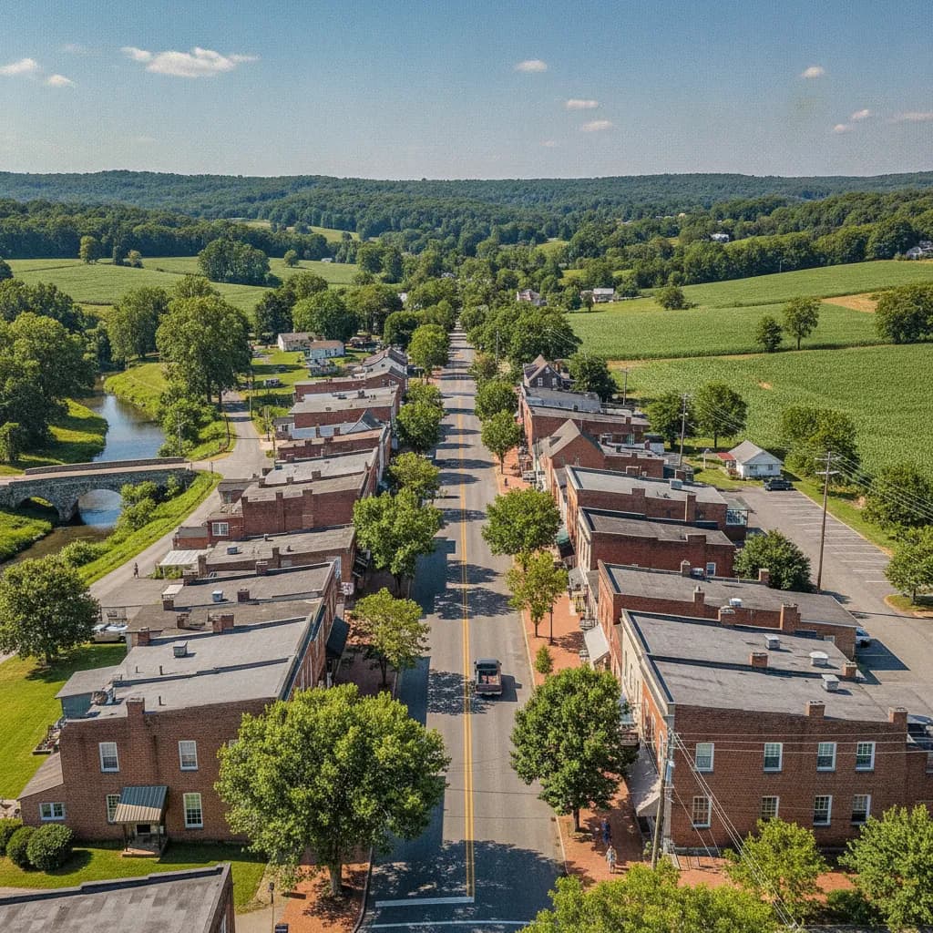 View of Hayfield, VA