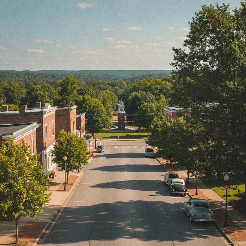 View of Highland Springs, VA