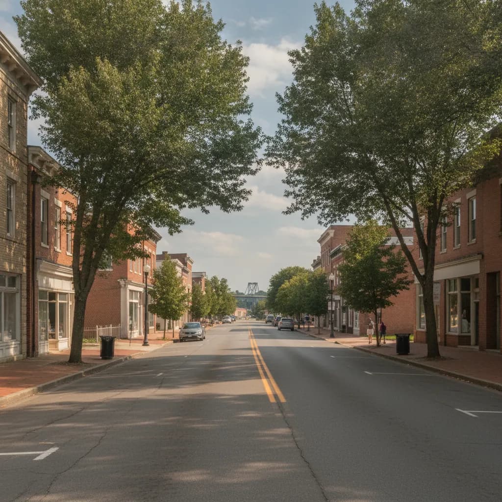 View of Hopewell, VA