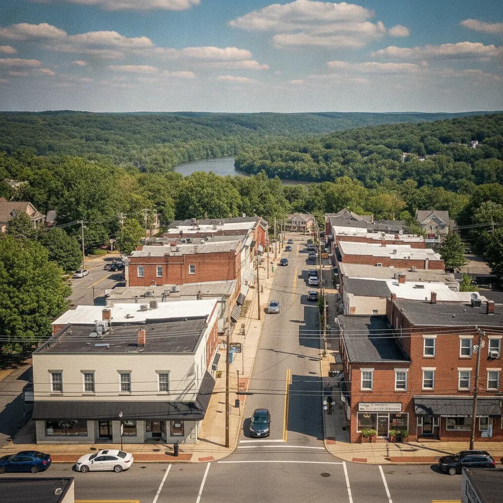 View of Hybla Valley, VA