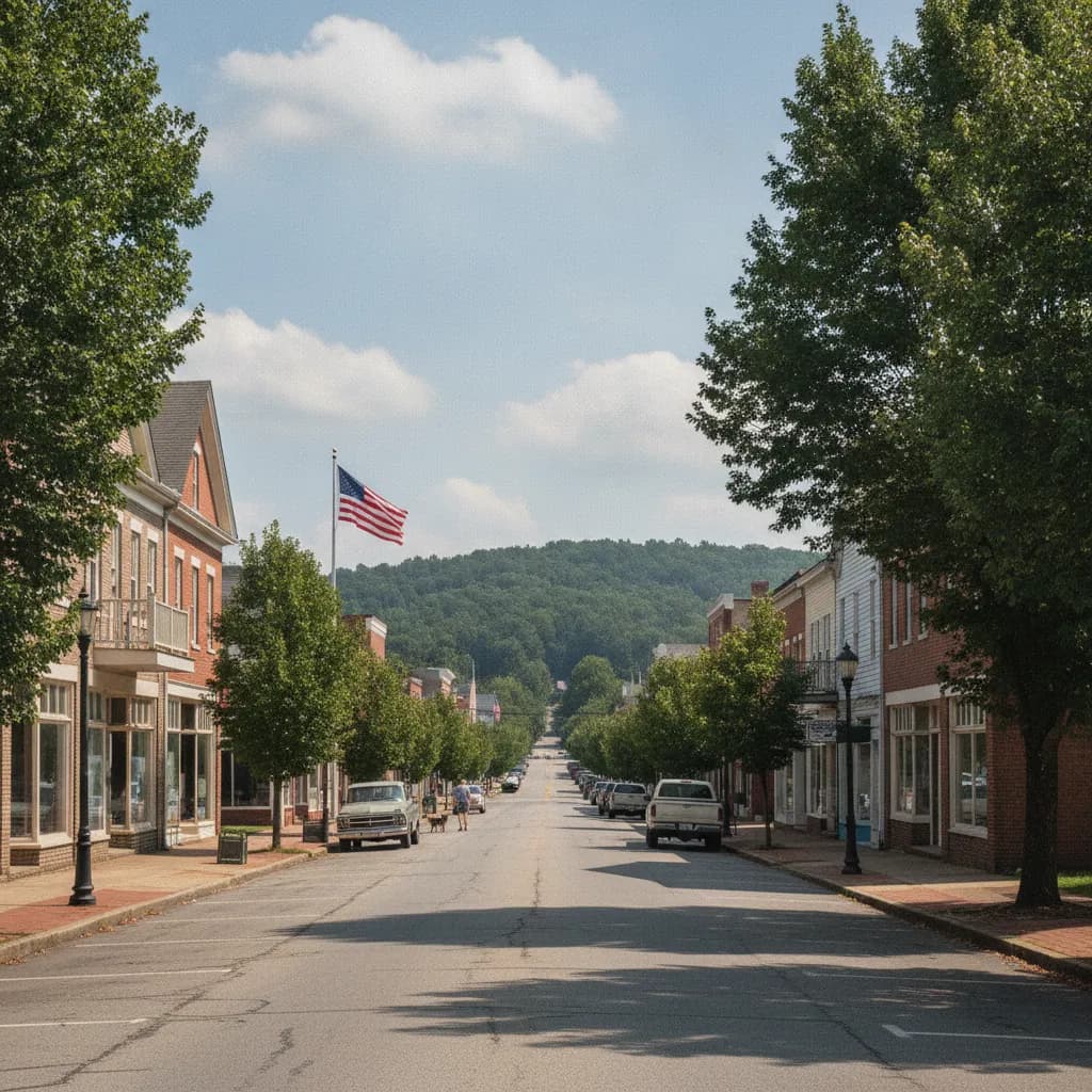 View of Laurel Hill, VA