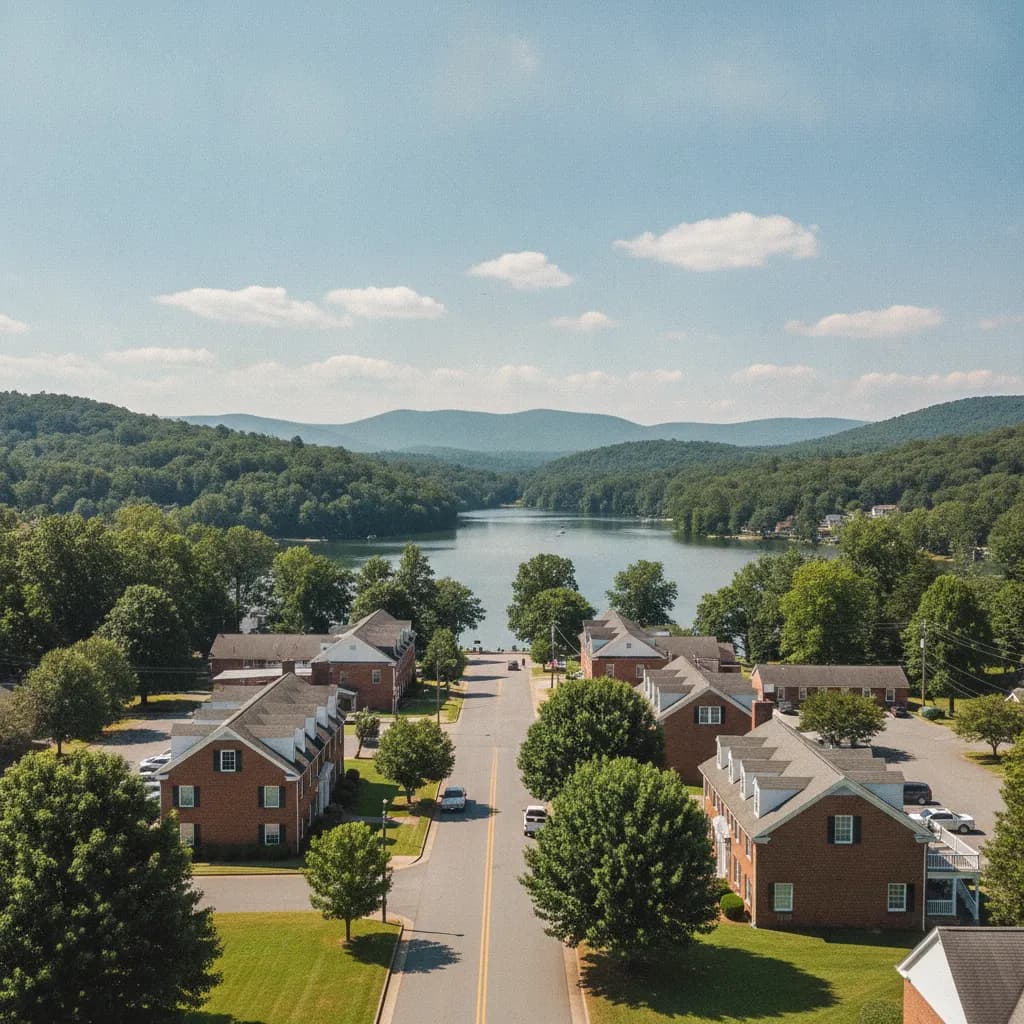 View of Loch Lomond, VA