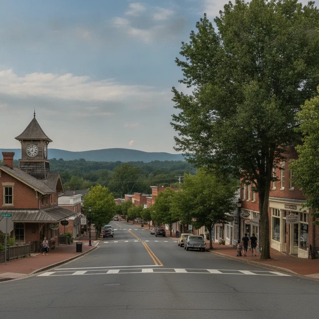 View of Lorton, VA