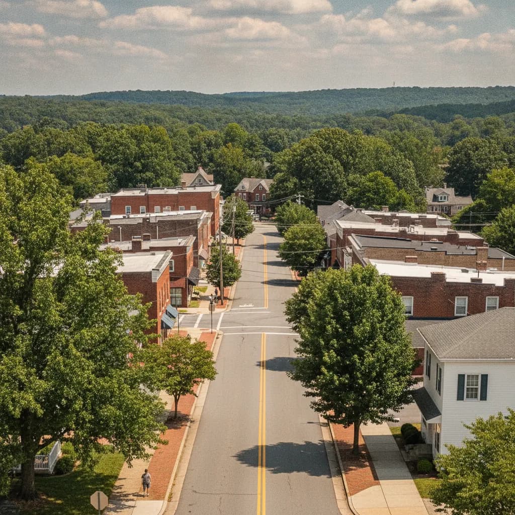 View of Manassas Park, VA