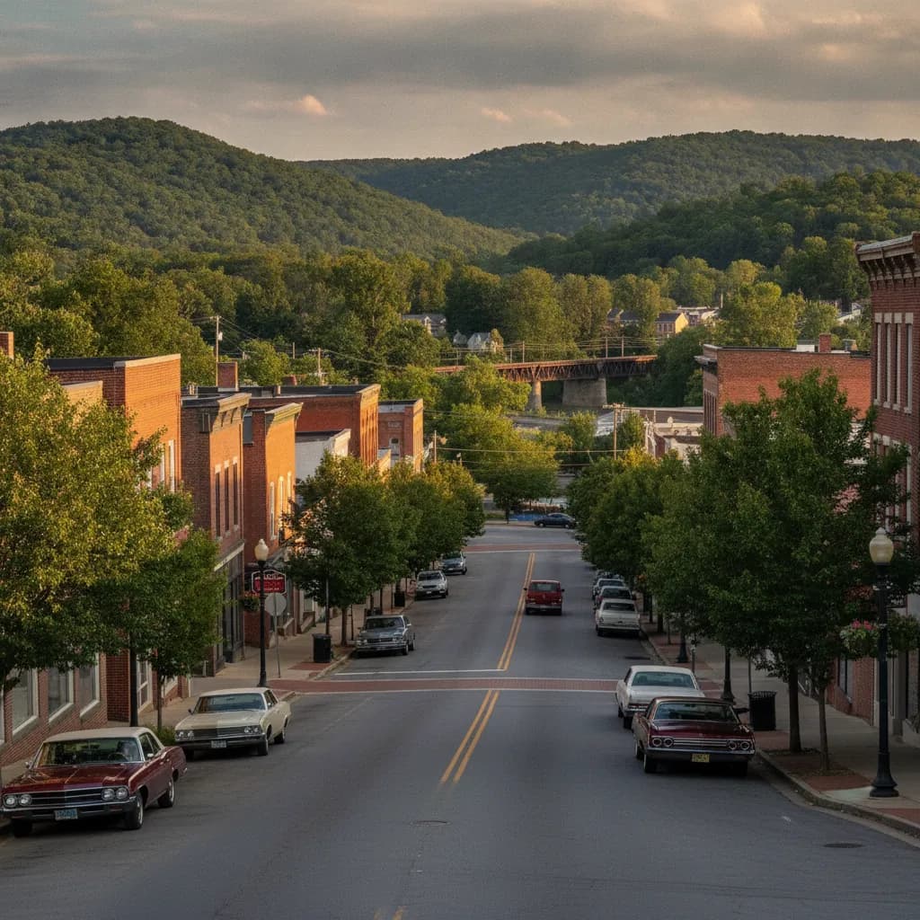 View of Martinsville, VA