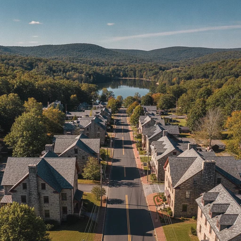 View of Massanetta Springs, VA