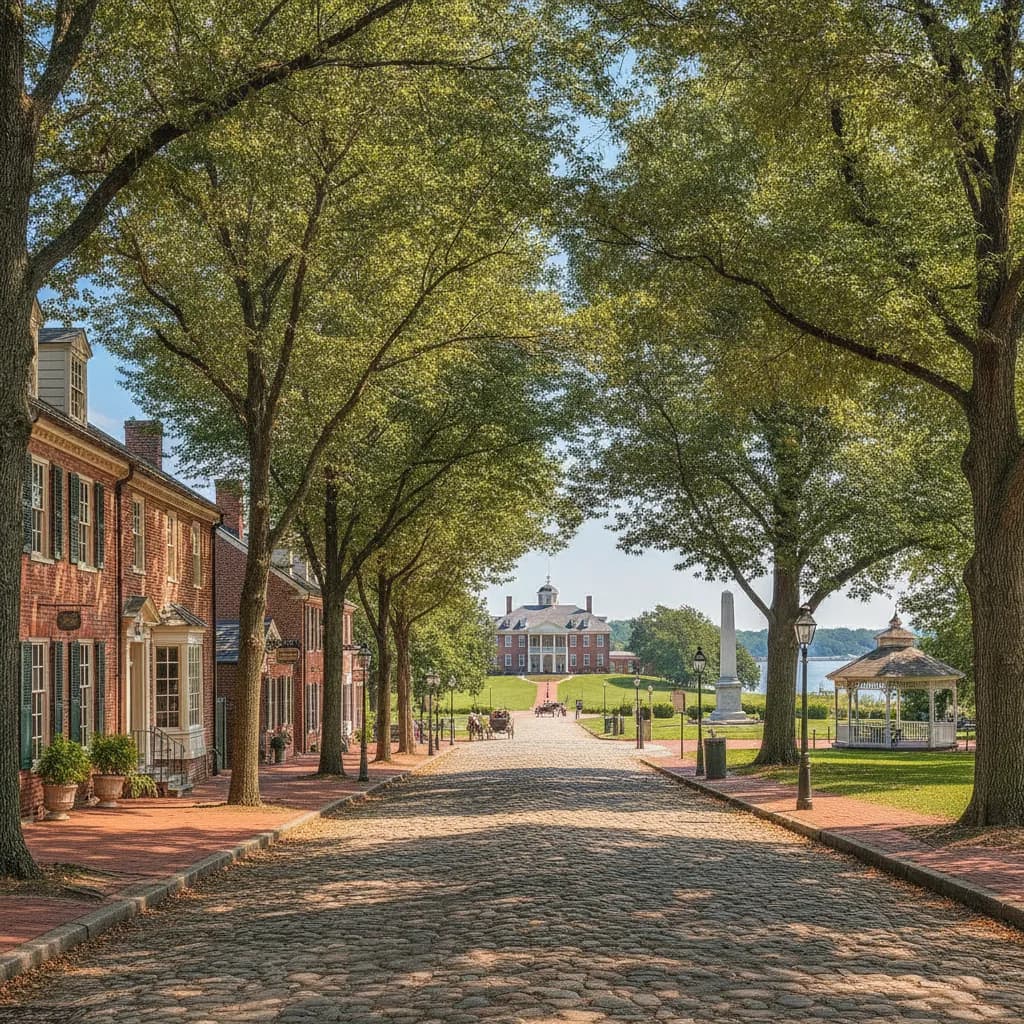 View of Mount Vernon, VA