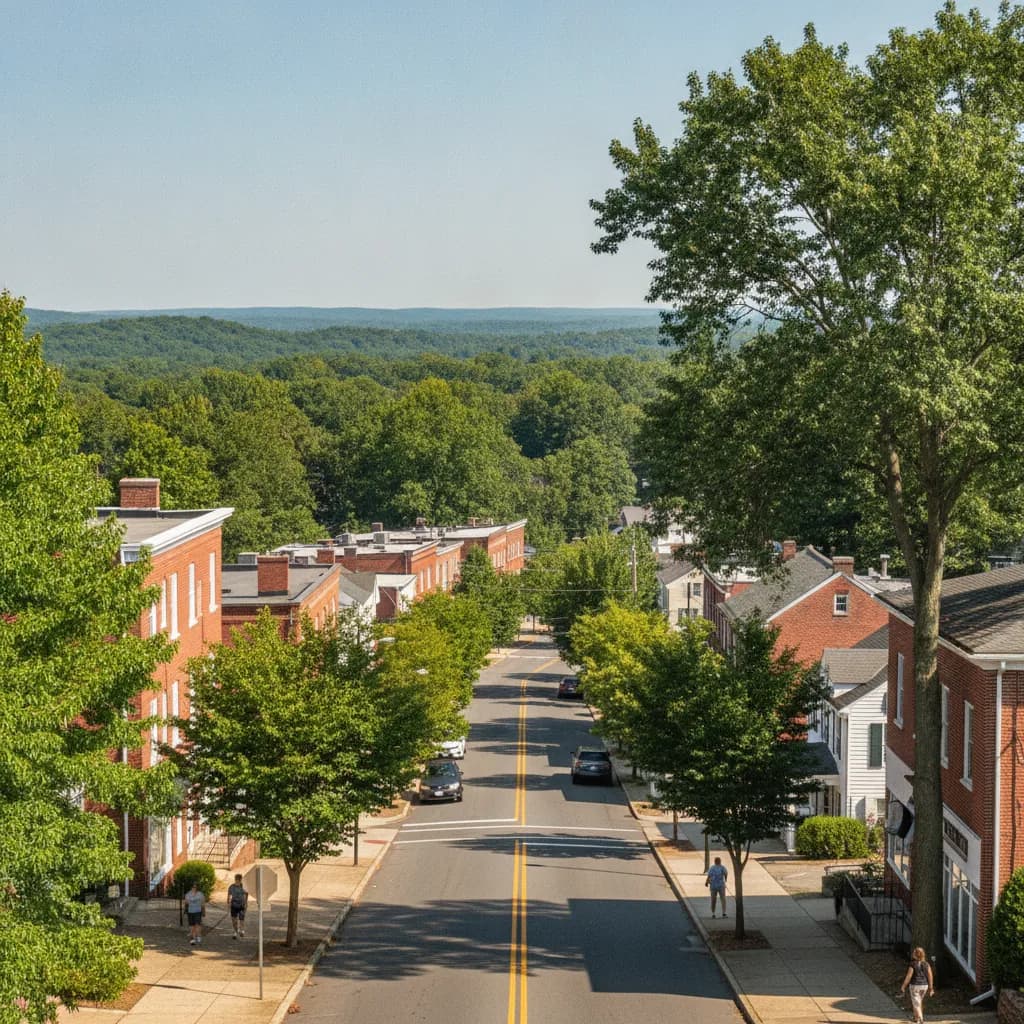 View of North Springfield, VA