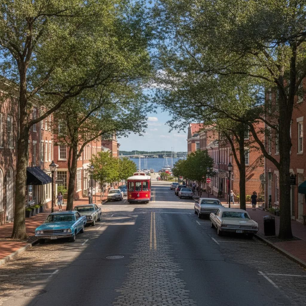 View of Portsmouth, VA