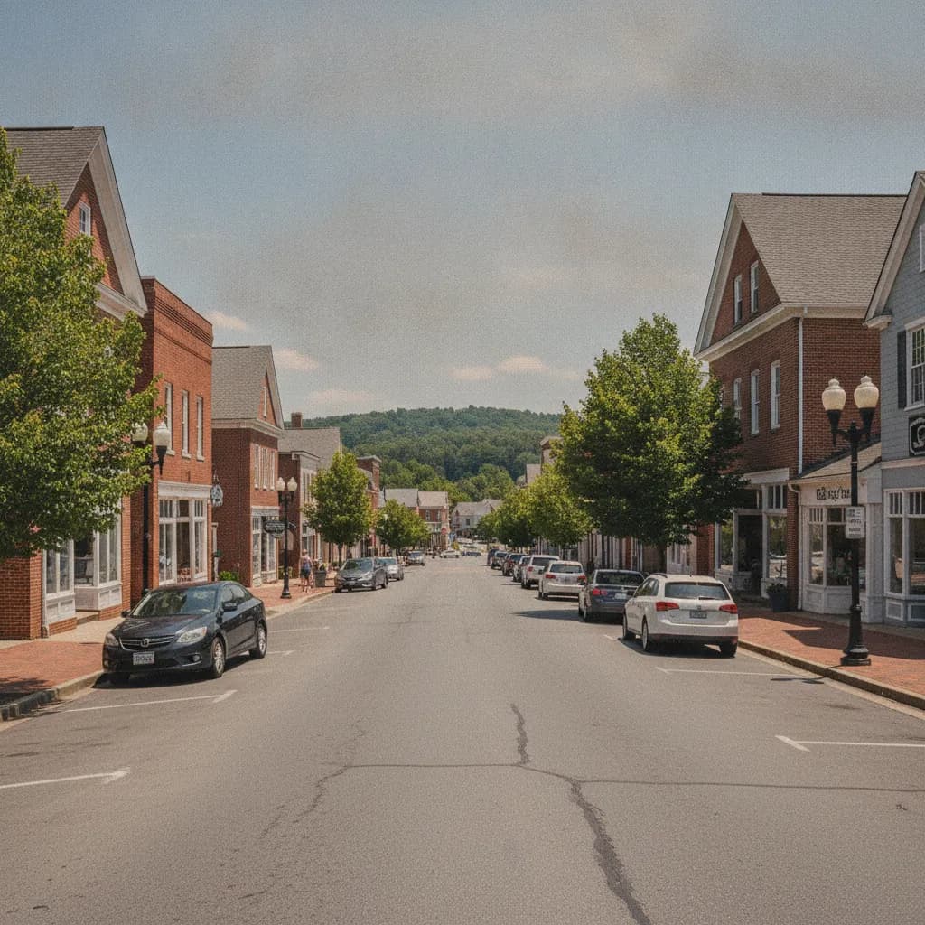 View of Purcellville, VA