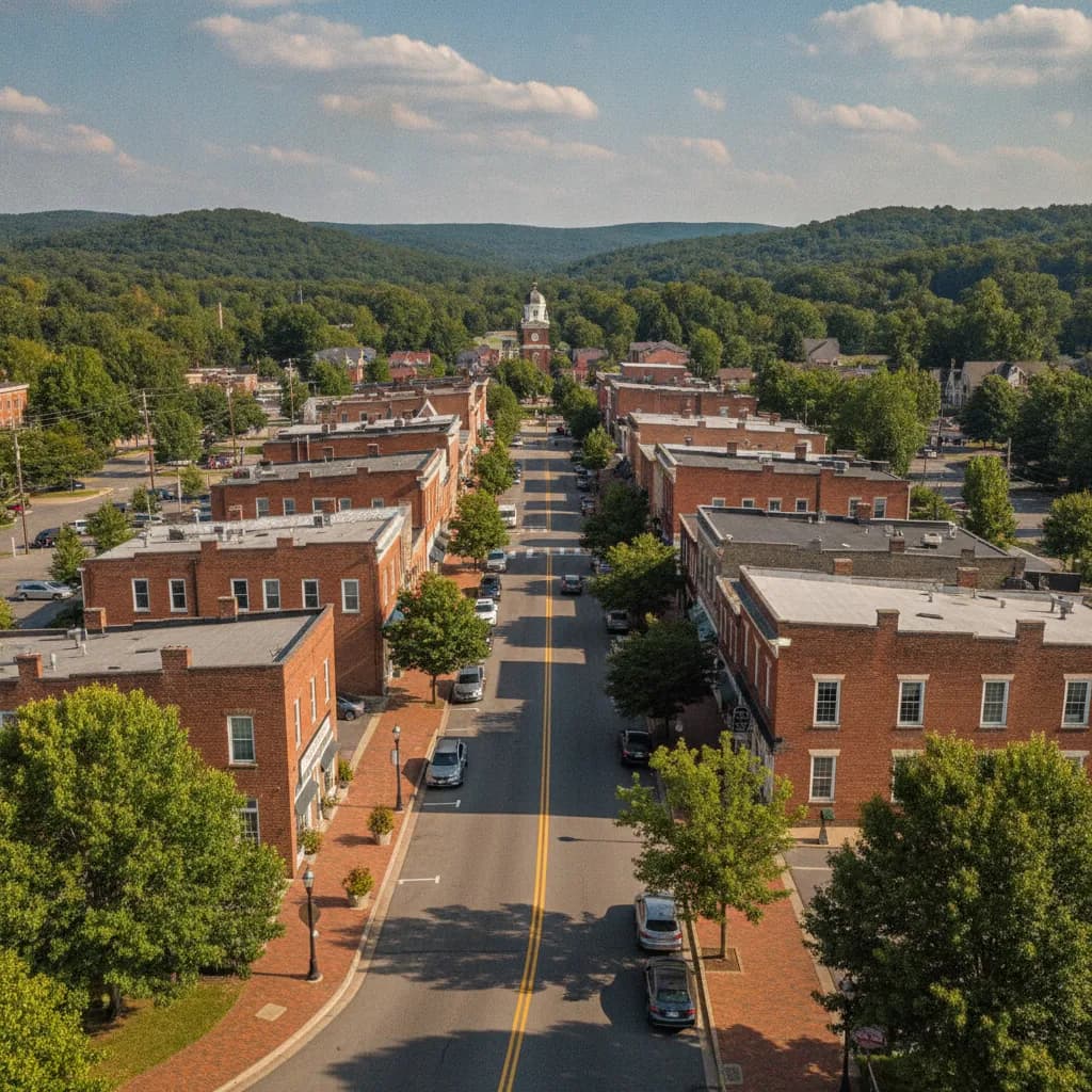 View of Rocky Mount, VA