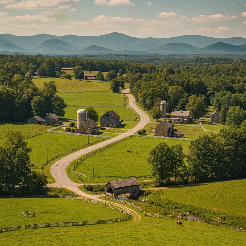 View of Shenandoah Farms, VA