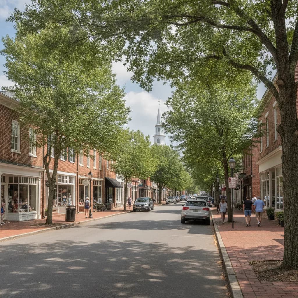 View of Smithfield, VA