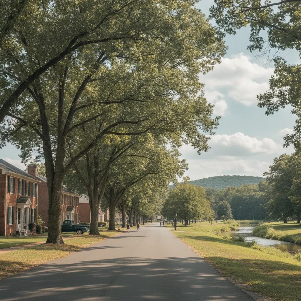 View of South Run, VA