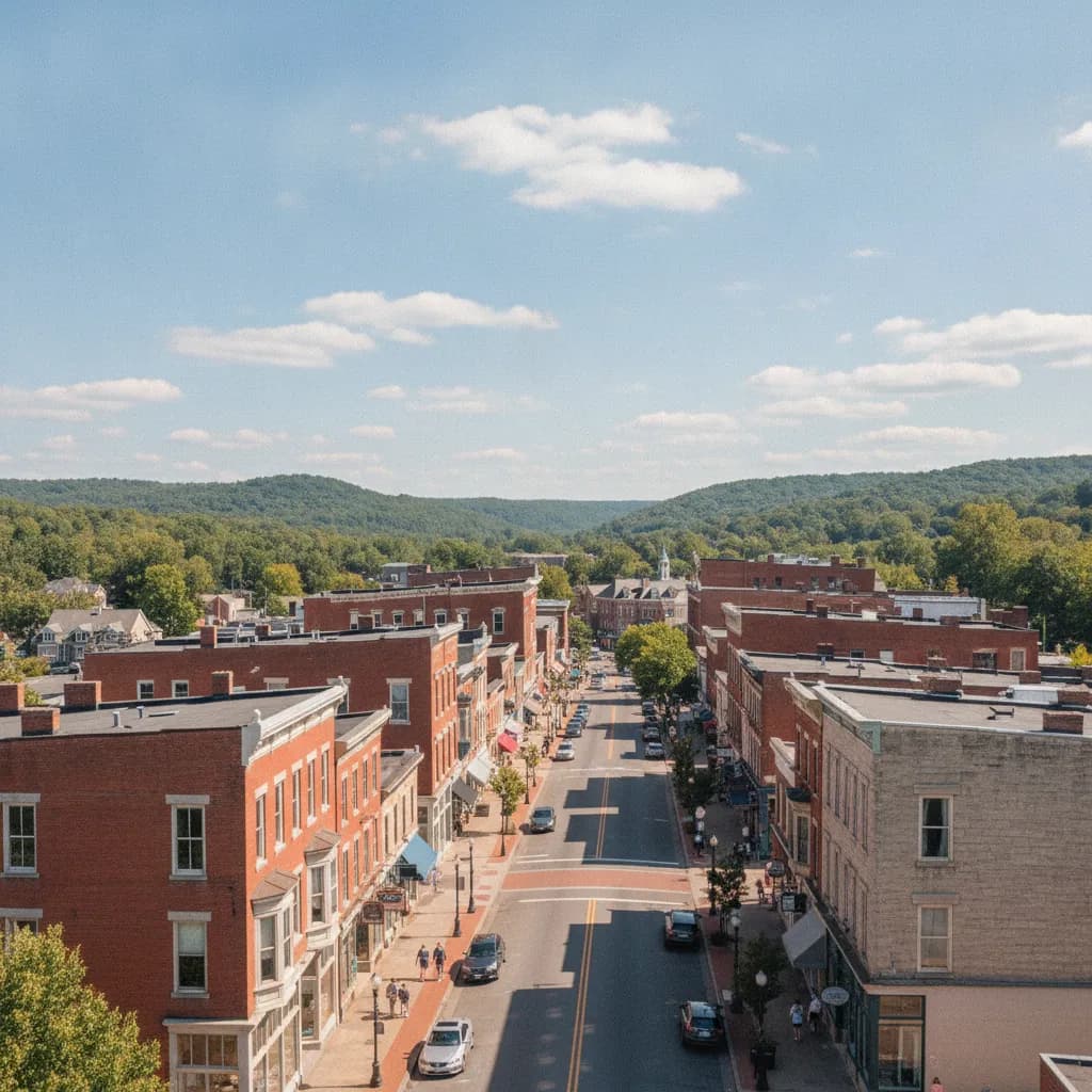 View of Staunton, VA