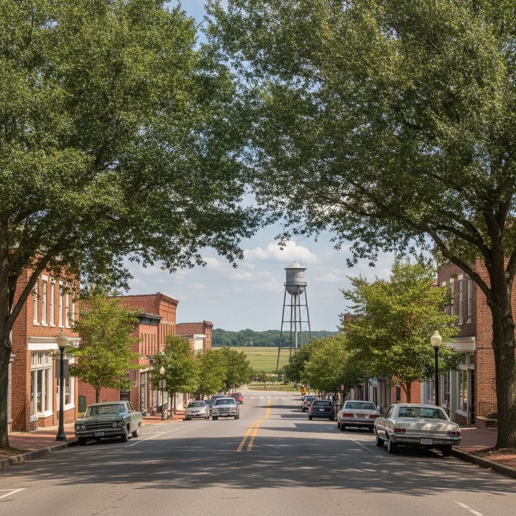 View of Suffolk, VA