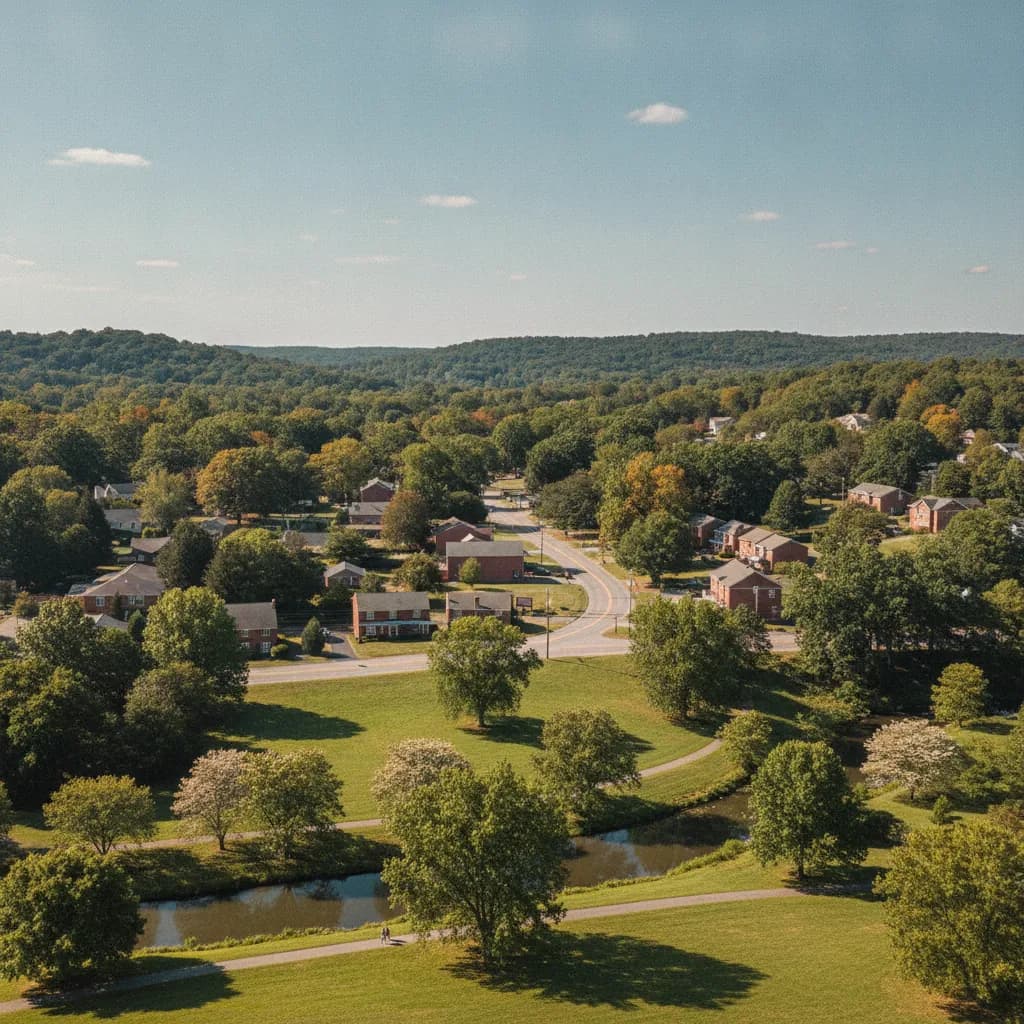 View of Sugarland Run, VA
