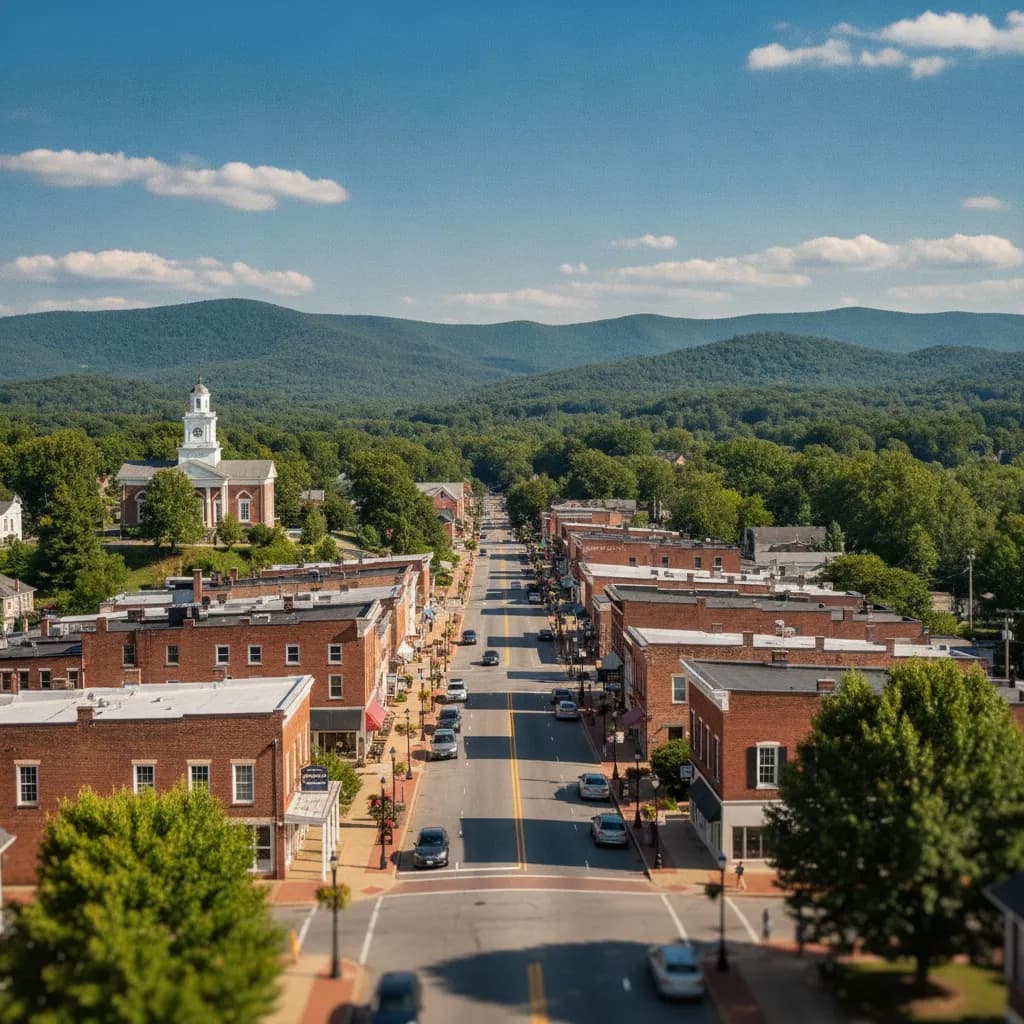 View of Tazewell, VA