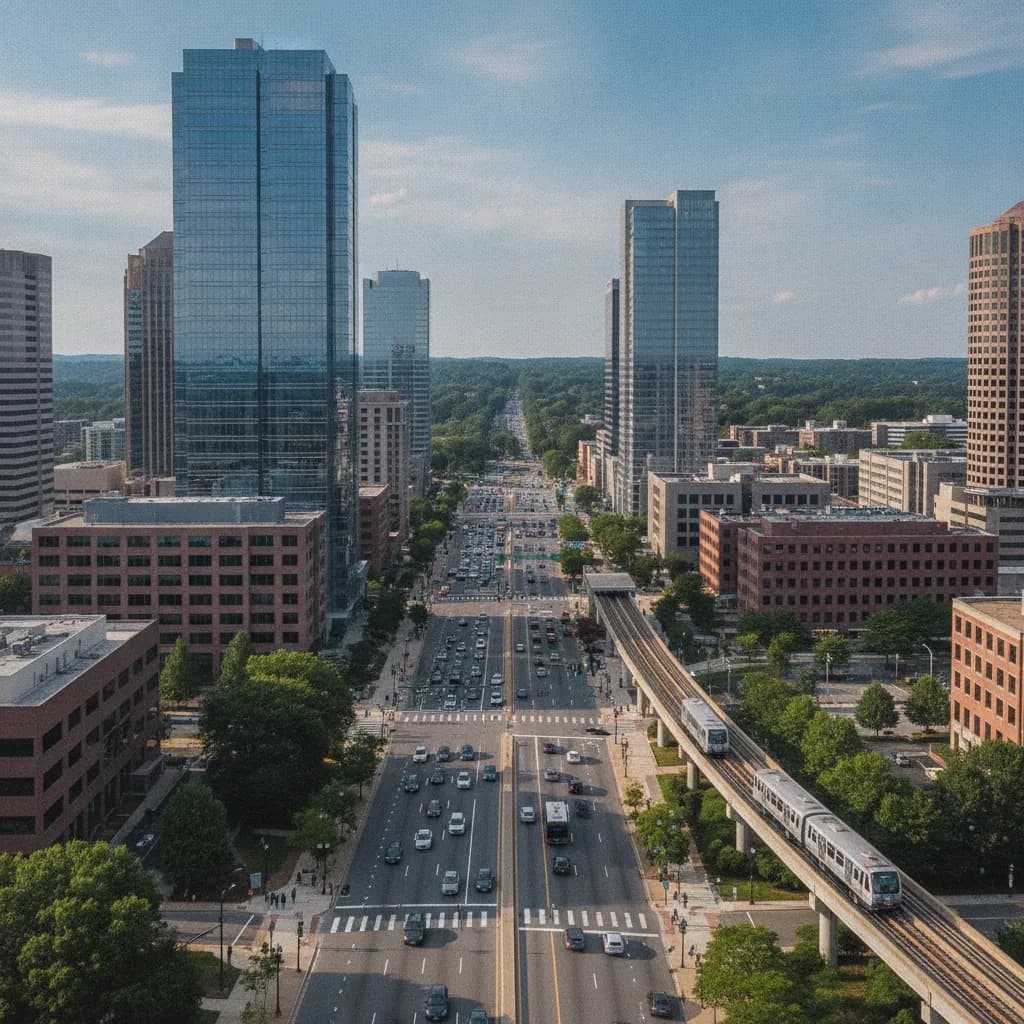 View of Tysons, VA